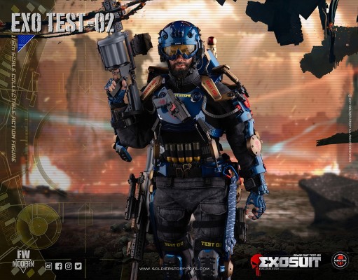 SS125 单兵外骨骼装甲服“原型机-02”