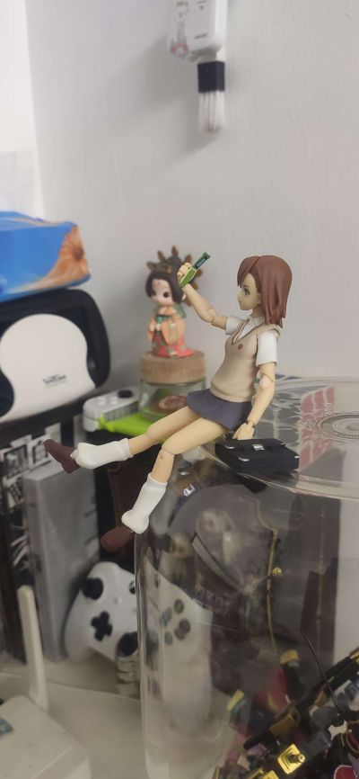 figma PSP 魔法的禁书目录（茵蒂克斯） 初回限定版 figma「御坂美琴」同梱