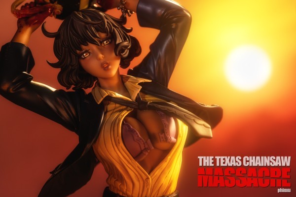 美少女雕像 德州电锯杀人狂1974 人皮魔鬼 电锯之舞