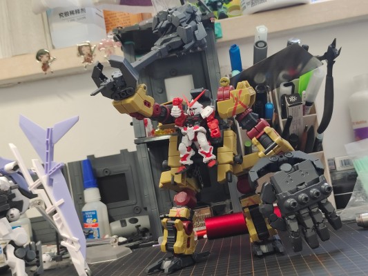 机动战士高达 重装×重奏 EX32 强化承载装备套装