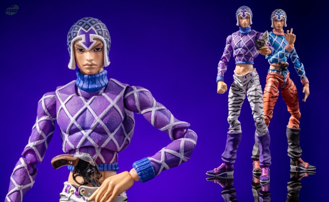 超像可动 JOJO的奇妙冒险 黄金之风 盖多·米斯达 与 性感手枪