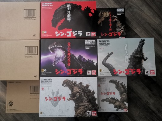 S.H.MonsterArts  新哥斯拉 哥斯拉（2016） 第四形态觉醒版