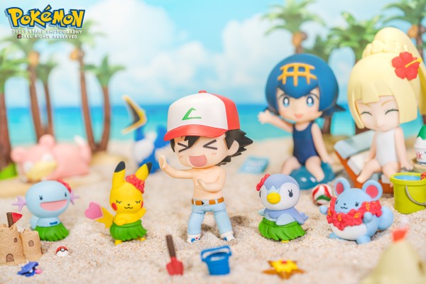 粘土人#800 精灵宝可梦 皮卡丘 与 小智