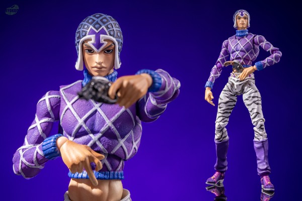 超像可动 JOJO的奇妙冒险 黄金之风 盖多·米斯达 与 性感手枪