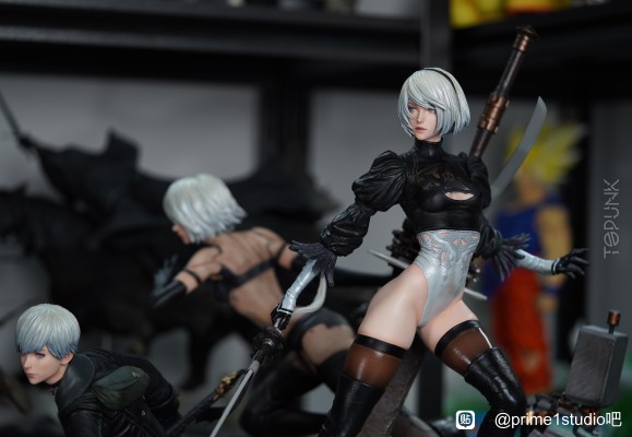 SQUARE ENIX MASTERLINE 尼尔：自动人形 寄叶2号B型&寄叶9号S型&寄叶A型2号 DX版