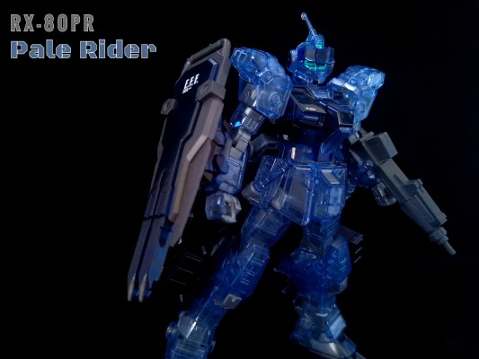 HGUC 机动战士高达外传 Missing Link RX-80PR 苍白骑士 Clear Color