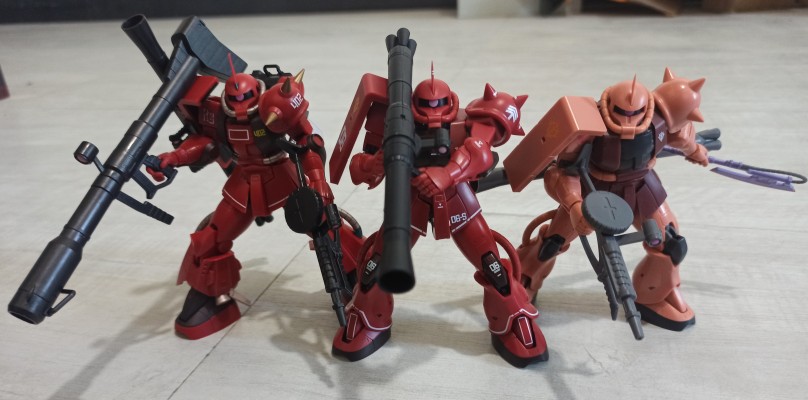 ROBOT魂 MS-06R-2 强尼·莱汀 专用 高机动型扎古II ver. A.N.I.M.E.