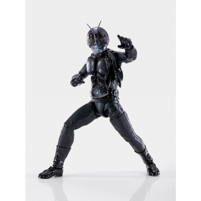 mastermind JAPAN x 假面骑士50周年纪念合作 S.H.Figuarts(真骨雕制法) 假面骑士新1号 黑色