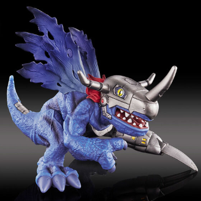 DYNAMOTION［重涂装版］ 数码宝贝02 机械暴龙兽(青)