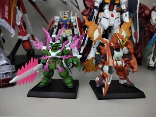 FW 高达大集结 深化版 机动战士海盗高达DUST 船锚高达 & EMS-TC02幻影高达V2