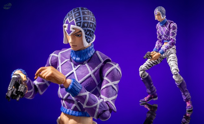 超像可动 JOJO的奇妙冒险 黄金之风 盖多·米斯达 与 性感手枪