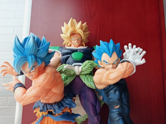 一番赏 A奖 MASTERLISE 超级赛亚人之神 超级赛亚人孙悟空 与 超级赛亚人之神 超级赛亚人贝吉塔