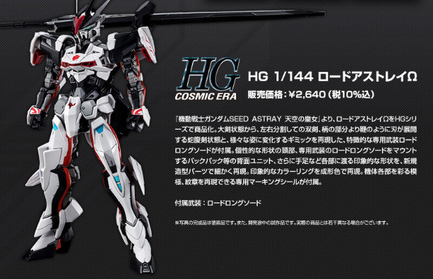 HG 机动战士高达SEED ASTRAY 天空的皇女 王道异端高达Ω