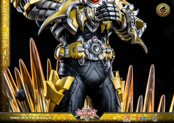 铠甲勇士系列 帝皇侠 雕像