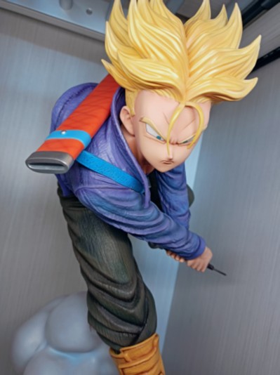 龙珠Z 未来特兰克斯 超级赛亚人 VS 机械弗利萨