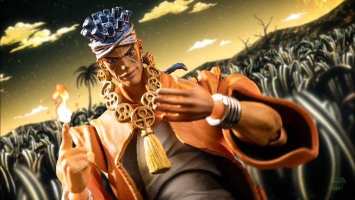 超像可动 JOJO的奇妙冒险 第三部 星尘斗士 穆罕默德·阿布德尔