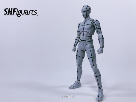 S.H.Figuarts 男性素体 -辅助线- (灰色)
