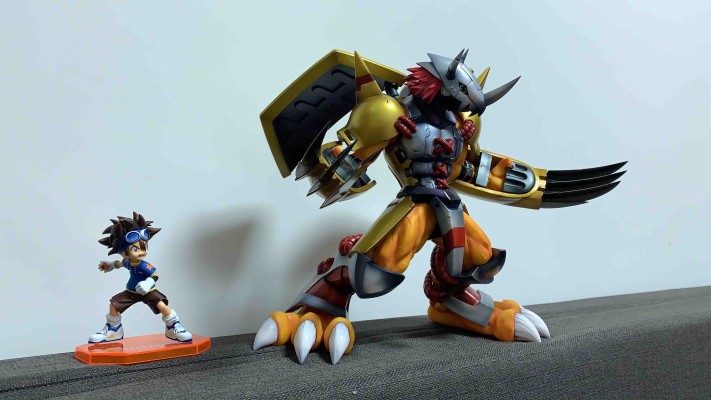 GEM系列 数码宝贝 八神太一 与 亚古兽 20周年纪念