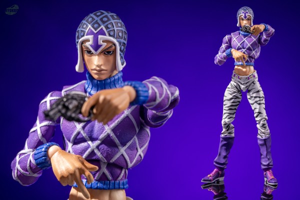 超像可动 JOJO的奇妙冒险 黄金之风 盖多·米斯达 与 性感手枪