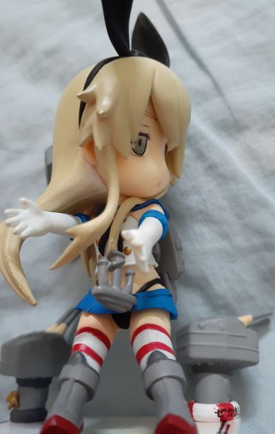 手机站立美少女 No.04 舰队Collection -舰娘- 島風 PVC塗装済