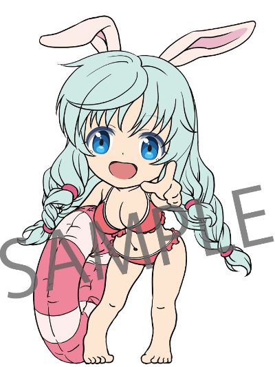 平凡职业造就世界最强 第2季 蓝光碟套装2 希娅 迷你泳装造型