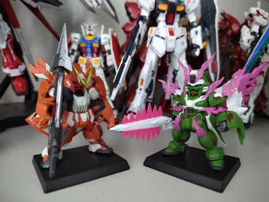 FW 高达大集结 深化版 机动战士海盗高达DUST 船锚高达 & EMS-TC02幻影高达V2