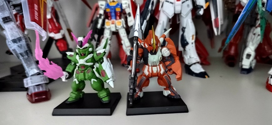 FW 高达大集结 深化版 机动战士海盗高达DUST 船锚高达 & EMS-TC02幻影高达V2