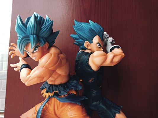一番赏 A奖 MASTERLISE 超级赛亚人之神 超级赛亚人孙悟空 与 超级赛亚人之神 超级赛亚人贝吉塔
