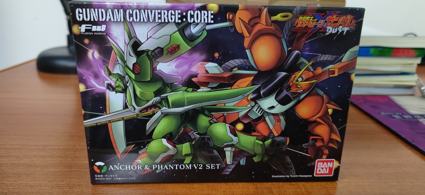 FW 高达大集结 深化版 机动战士海盗高达DUST 船锚高达 & EMS-TC02幻影高达V2