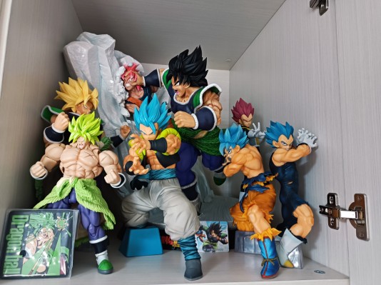 一番赏 A奖 MASTERLISE 超级赛亚人之神 超级赛亚人孙悟空 与 超级赛亚人之神 超级赛亚人贝吉塔