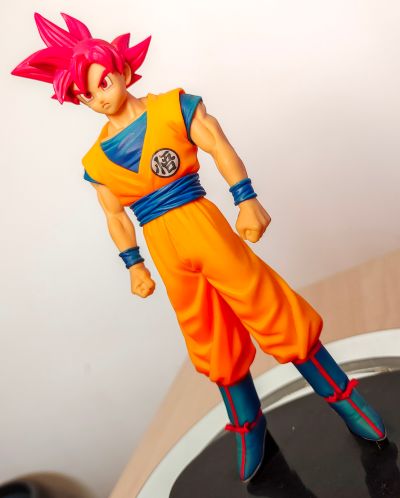 DXF 手办 龙珠Z 神と神 孙悟空超サイヤ人ゴッド 