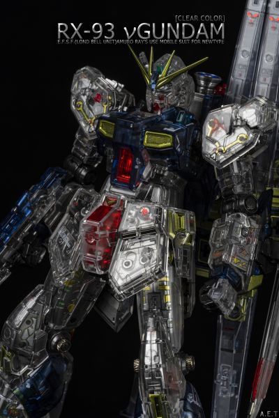 RG 机动战士高达 逆袭的夏亚 MSV 重武装型Nu高达 [透明配色]