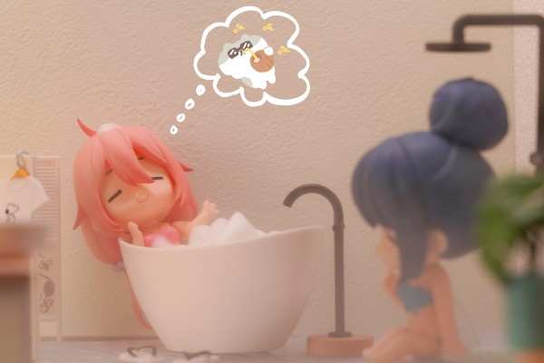 黏土人もあ 比基尼タイプ トロピカル粉色 