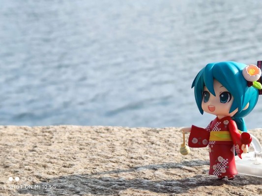 粘土人 #333  初音未来 浴衣 夏椿