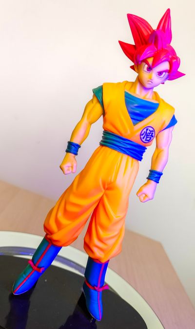 DXF 手办 龙珠Z 神と神 孙悟空超サイヤ人ゴッド 