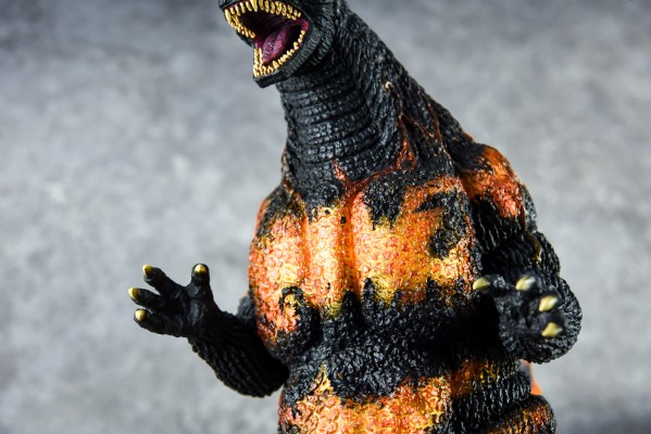 东宝30cm系列 哥斯拉大战狄斯罗亚 哥斯拉(1995) 激燃透明版