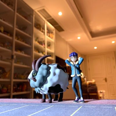 宝可梦比例世界 伽勒尔地区 赫普+毛毛角羊