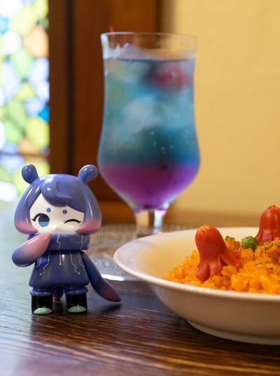 日之元重工 海洋探测机器人 电子章鱼3号 水族馆配色