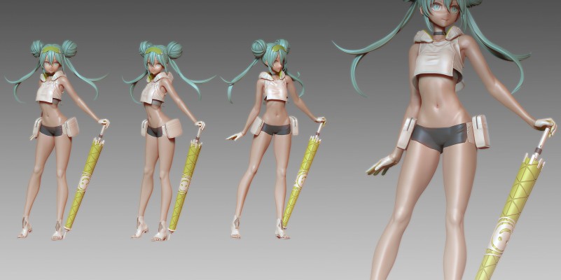 初音未来GT计划 赛车未来2022 热带造型