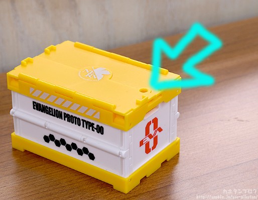 粘土人配件系列 新世纪福音战士新剧场版 EVA折叠收纳箱