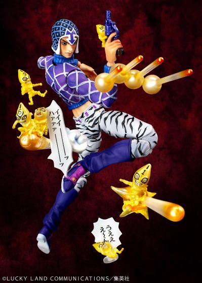 超像可动 JOJO的奇妙冒险 黄金之风 盖多·米斯达 与 性感手枪