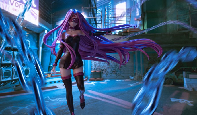 EXQ手办 剧场版 Fate/stay Night Heaven's Feel 美杜莎 Rider