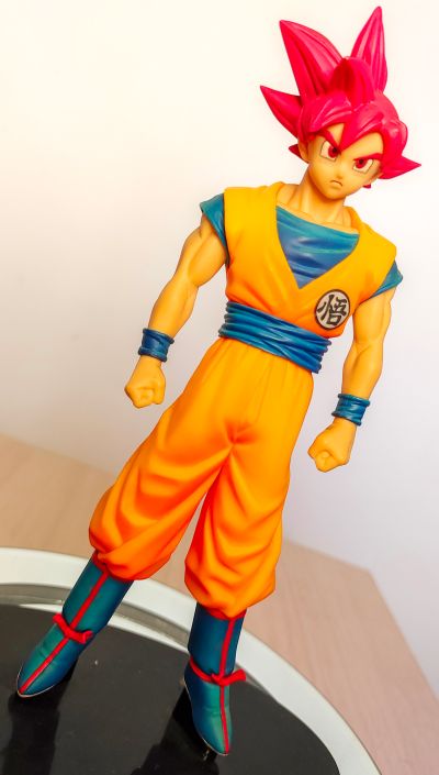 DXF 手办 龙珠Z 神と神 孙悟空超サイヤ人ゴッド 