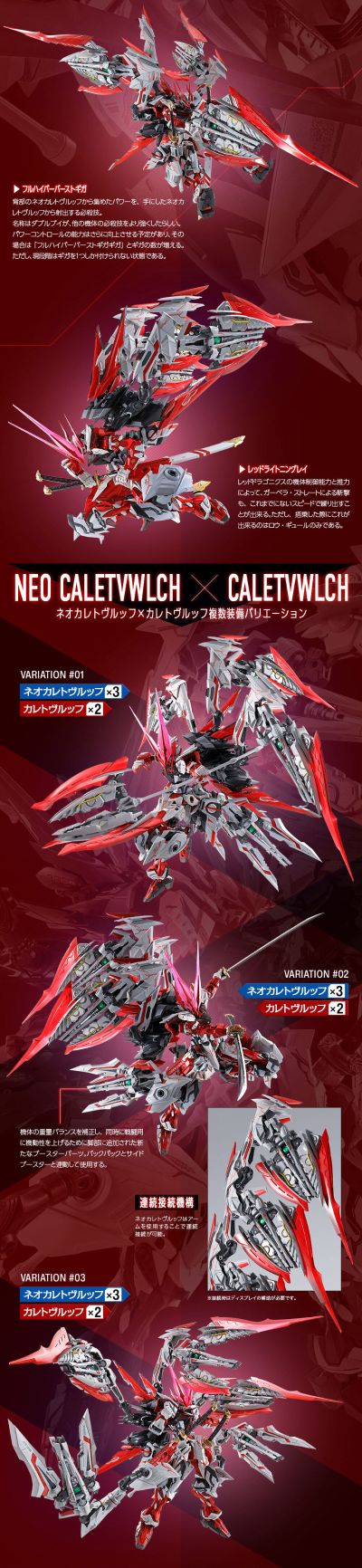 METAL BUILD 机动战士高达SEED ASTRAY R 异端高达  红龙之翼