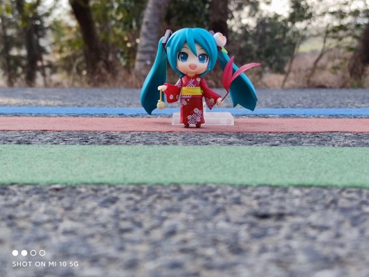 粘土人 #333  初音未来 浴衣 夏椿