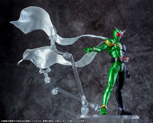 S.H.Figuarts（真骨雕制法）   假面骑士双骑 疾风王牌形态 风都侦探改编动画纪念版