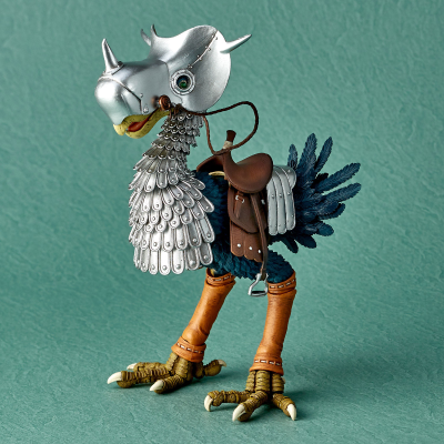 竹谷式自在置物  KT-035 风之谷  陆行鸟 库夏娜亲卫队版