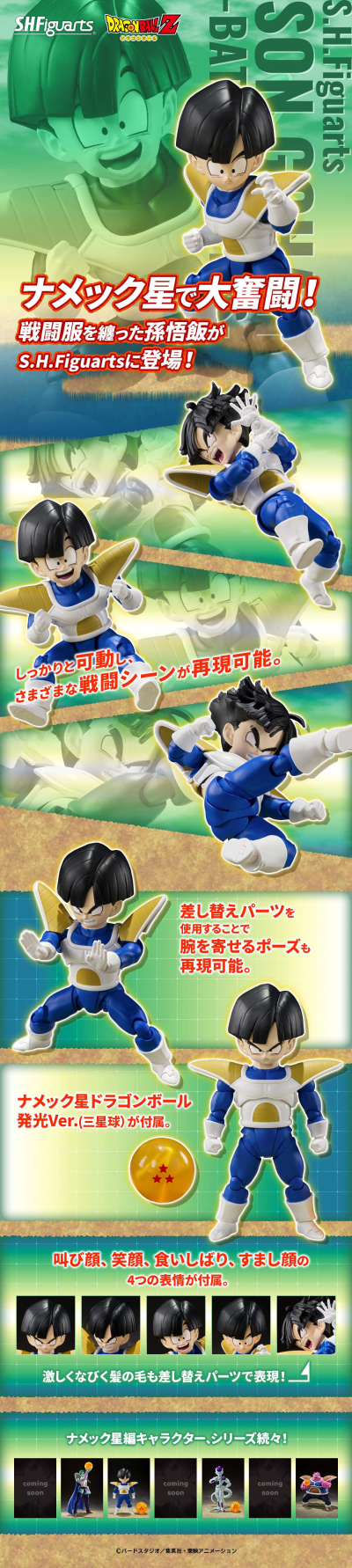 S.H.Figuarts 龙珠Z 孙悟饭 -战斗服-