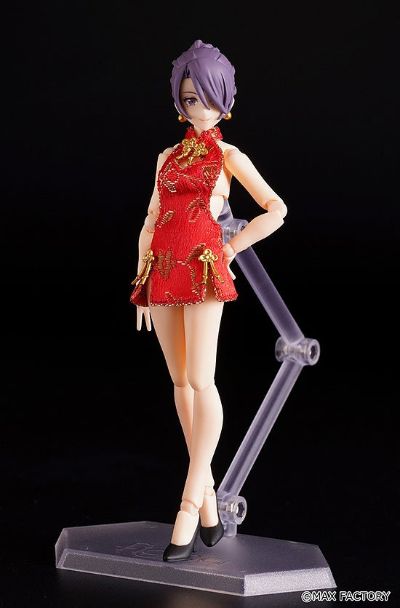 figma#569 女性素体 (末花)  与 短旗袍裝