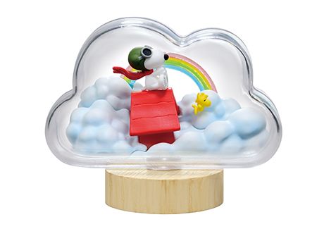 花生漫画  史努比 天气微景观